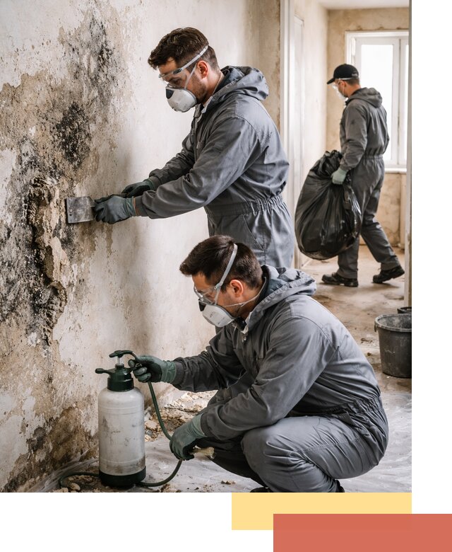 Удаление плесени со стен профессионально в Амурске