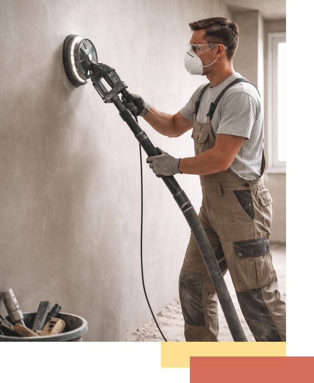 Профессиональная шлифовка стен в Амурске быстро и качественно