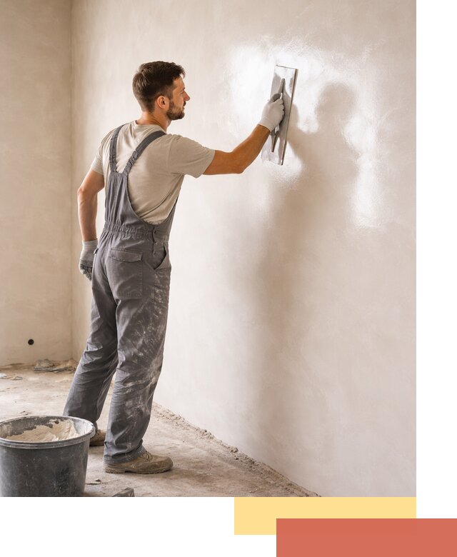 Глянцевание штукатурки стен в Амурске профессионально и быстро