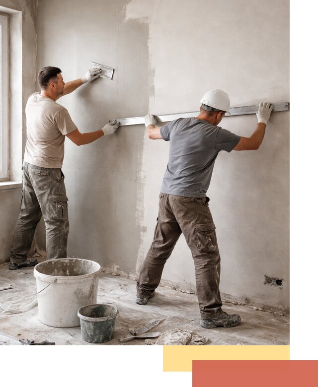 Штукатурка стен под покраску в Амурске качественно и быстро