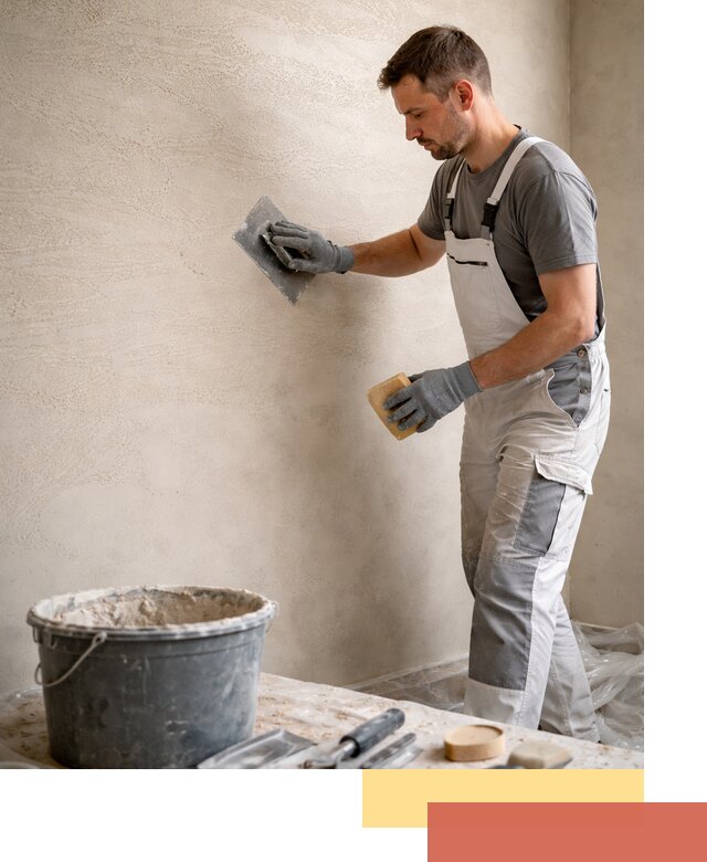 Декоративная штукатурка травертин в Амурске для стен и потолков