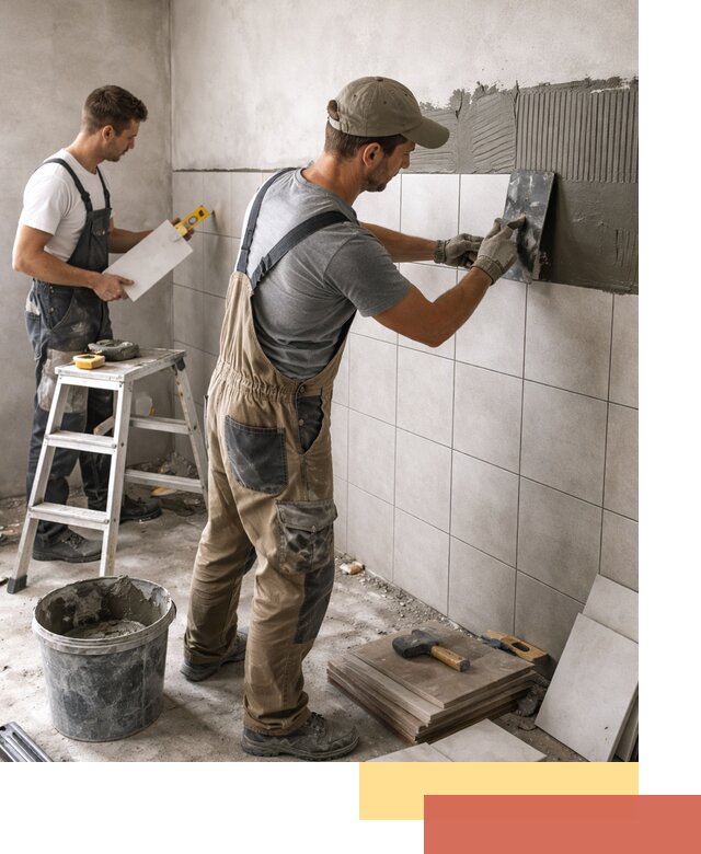 Укладка плитки на стены в Амурске профессионально и надежно