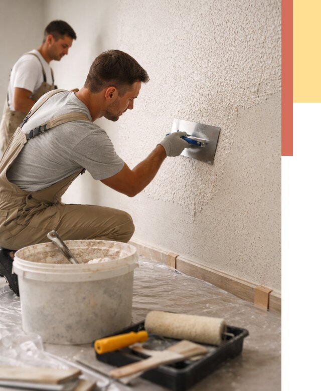 Нанесение жидких обоев в Амурске от 7749 руб./м2 — быстро и недорого | ОТДЕЛОЧНИК-Мрс