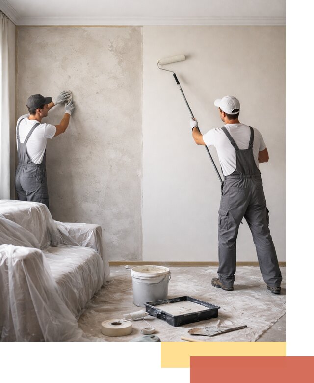 Покраска стен антивандальной краской в Амурске