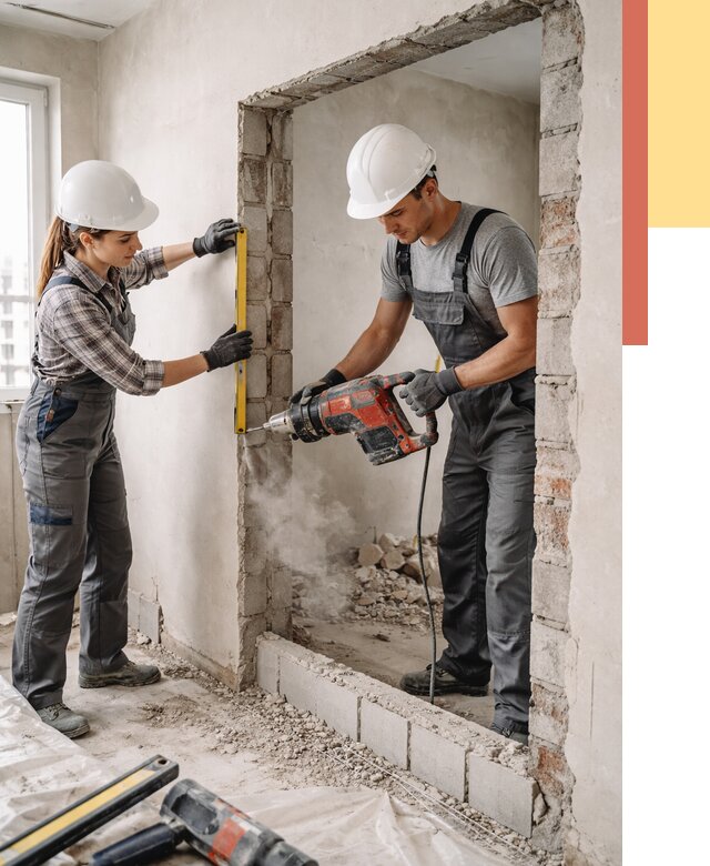Создание проемов в стенах в Амурске от 6716 руб. — алмазная резка и расширение | ОТДЕЛОЧНИК-Мрс