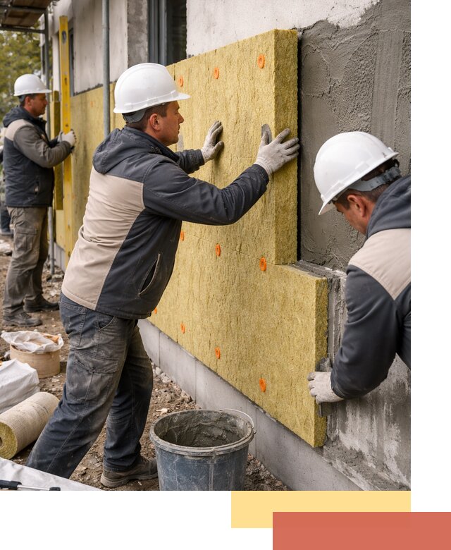 Утепление стен минватой в Амурске — тепло и звукоизоляция