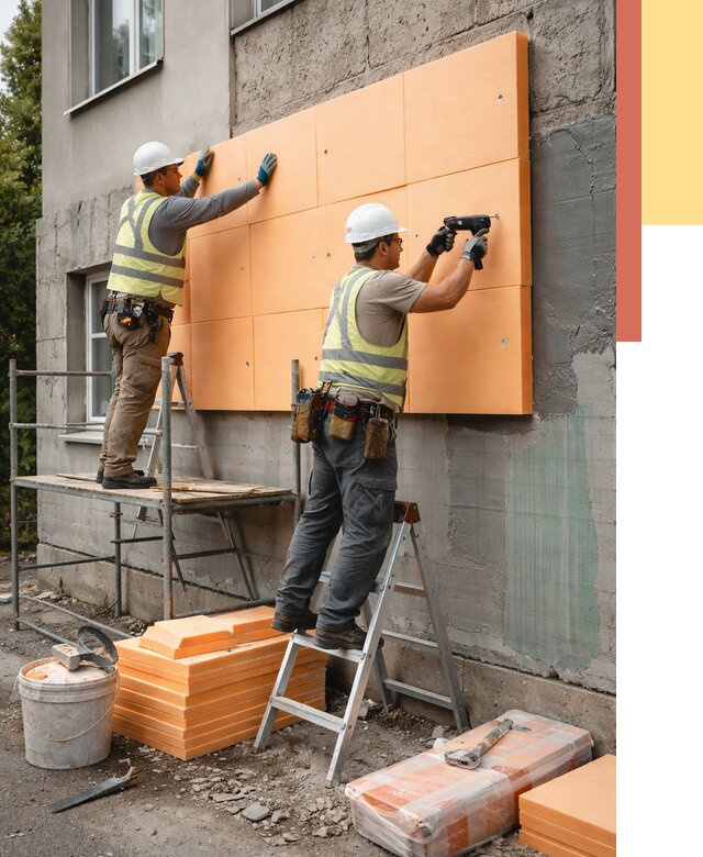 Утепление стен пеноплексом в Амурске от 1911 руб./м2 — быстро и недорого | ОТДЕЛОЧНИК-Мрс