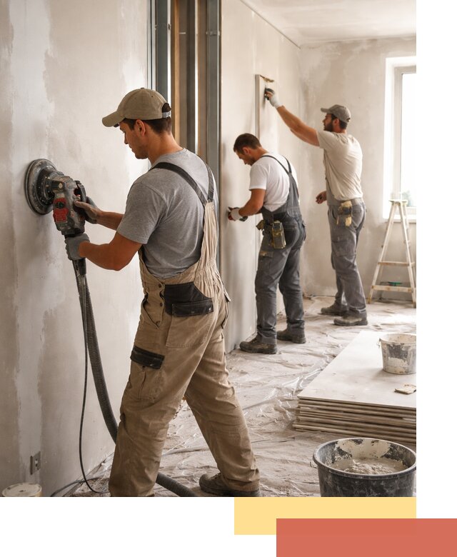 Профессиональная отделка стен в Амурске качественно и в срок