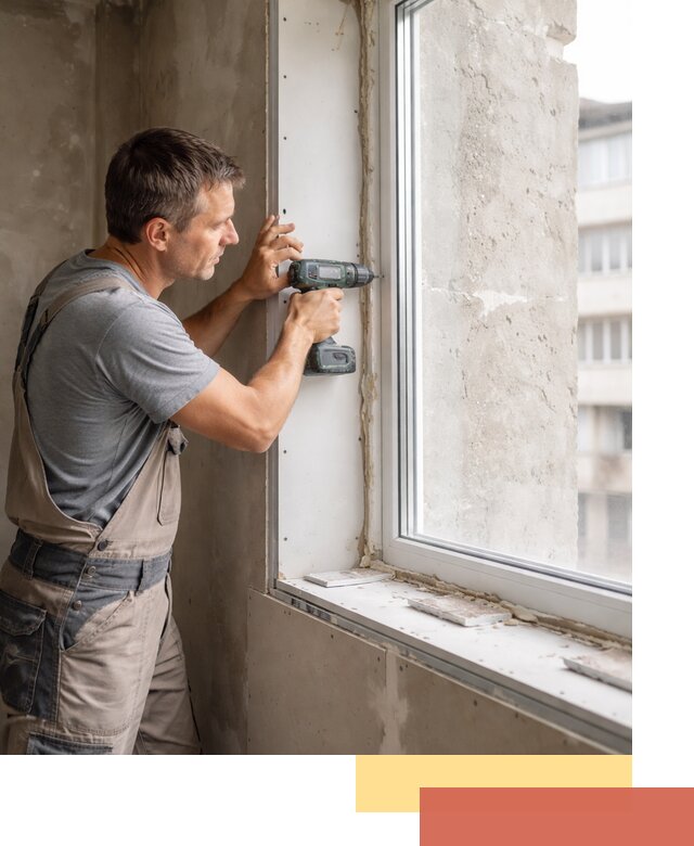 Монтаж гипсокартонных откосов в Амурске под ключ