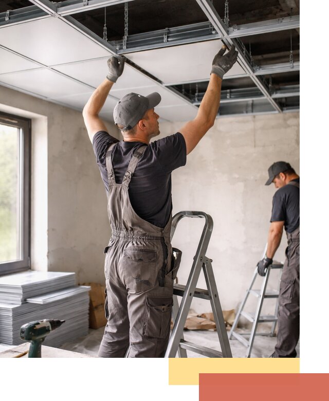 Монтаж кассетного потолка в Амурске качественно и быстро