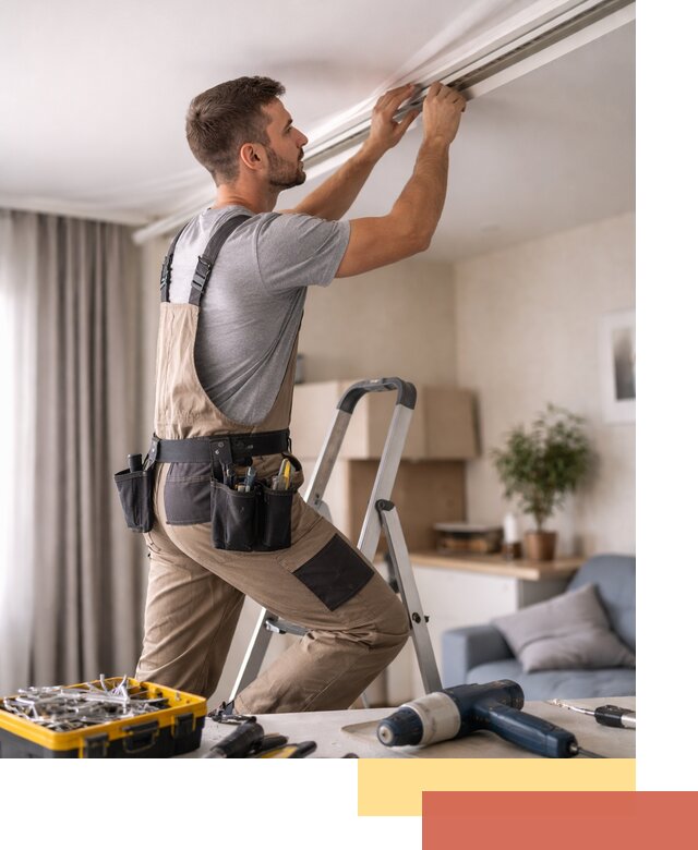 Ремонт натяжных потолков в Амурске — качественно и оперативно