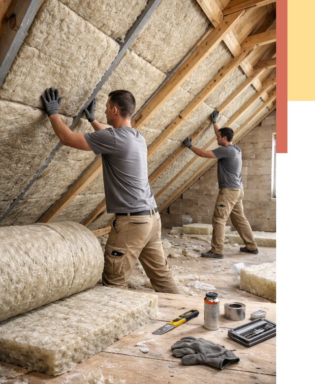 Утепление потолка минватой в Амурске от 1498 руб. — быстро и недорого | ОТДЕЛОЧНИК-Мрс